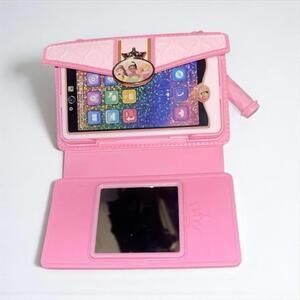 Disney Princess Pink Purse Tablet Toy with Stylus & Mirror